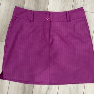 Adidas climacool golf or tennis skirt. Raspberry color.
